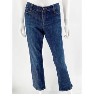 Gap 1969 Limited Edition Blue Denim Capri Jeans Size 10R